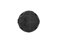 6.5" FULL-RANGE CEILING SPEAKER, 110° CONICAL COVERAGE, 70V/100V PLUS 12-OHM ($ EA, BUY IN PAIRS)